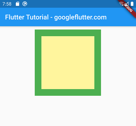 Flutter - Change Container Border's width and color