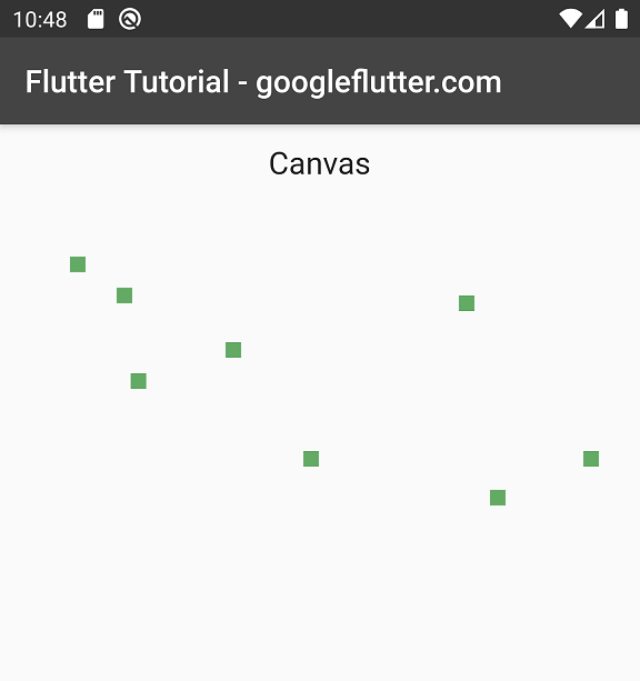 Flutter - Draw Points On Canvas