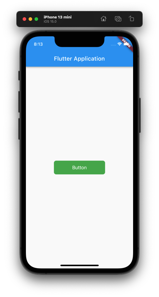 Flutter CupertinoButton – Background Color