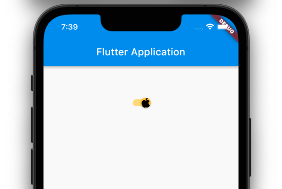 Flutter Switch - Active Thumb Image