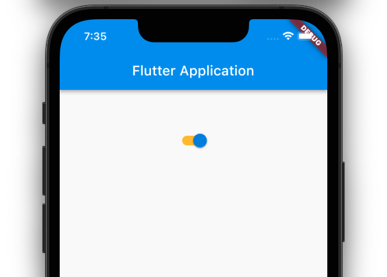 Flutter Switch - Active Track Color